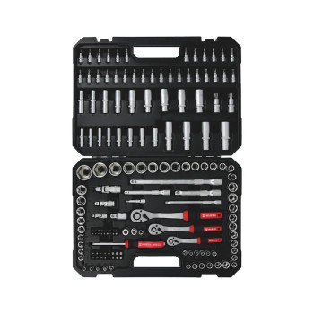 Würth REDSTRIPE padrunvõtmete komplekt 1/4", 3/8", 1/2" 154-osaline